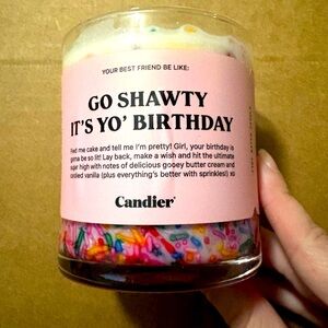 NIB Go Shawty It’s Yo Birthday Candle by Candier